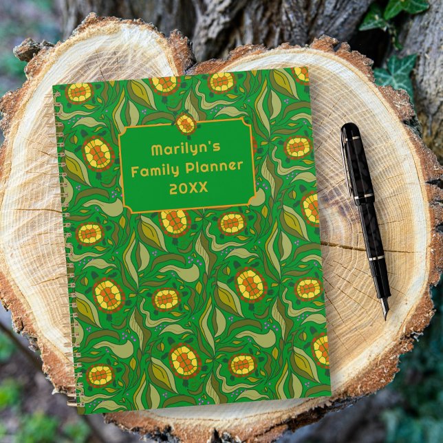 Individueller Planer Garten-Schildkröten Illustrie (Von Creator hochgeladen)