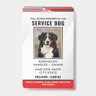 Individueller Servic hund Ausweis