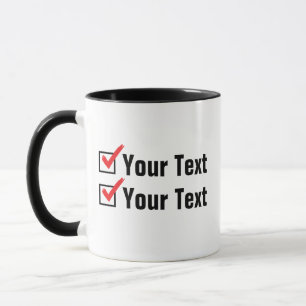 Individueller Status - Persönliche Werbung Tasse