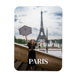 Individueller Text Personalisierter Foto-Magnet Magnet