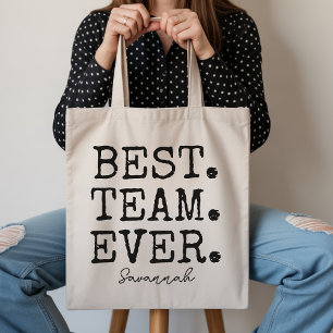 Individueller Tragesack "Beste Team aller Zeiten"  Tragetasche