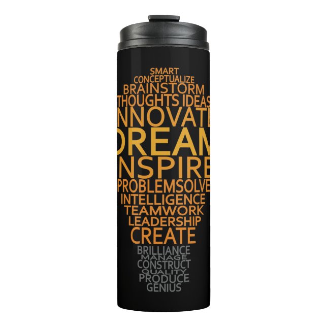 Individueller Tumbler für Inspirationslampe Thermosbecher (Vorderseite)