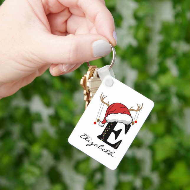 Individueller Weihnachtsanhänger für Freunde oder  Schlüsselanhänger (Hand)