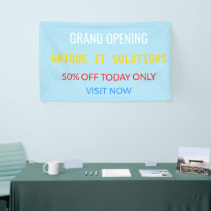 Individuelles Banner Personalisiertes Vinyl-Banner