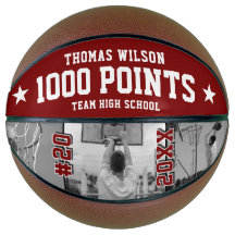 Individuelles Basketball-Andenken – 1000-Punkte-Me