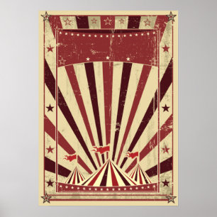 Individuelles Circus Poster