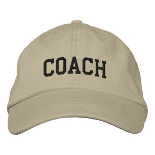Individuelles Coach-Geschenk Bestickte Baseballkappe