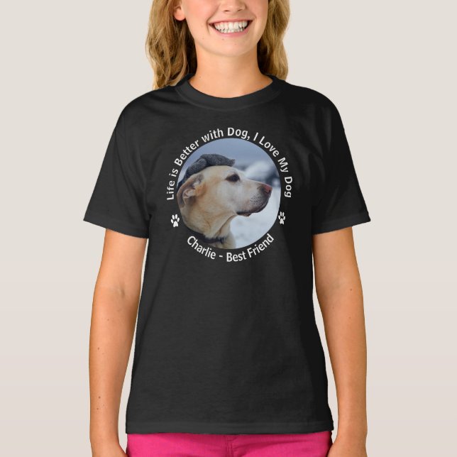 Individuelles Design-Foto T-Shirt (Vorderseite)