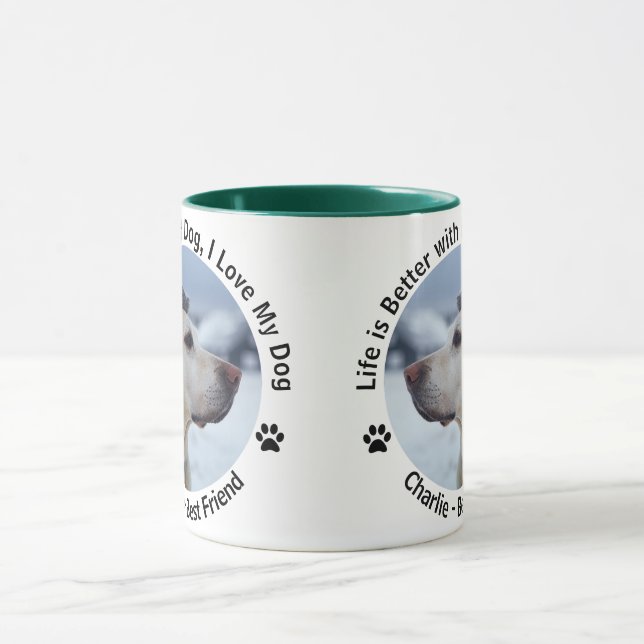 Individuelles Design-Foto Tasse (Zentrum)