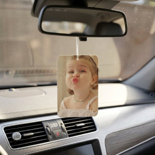 Individuelles Einzigartiges Personalisiertes Foto Autolufterfrischer
