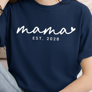 Individuelles elegantes Schrift-Mama-Shirt Muttert T-Shirt