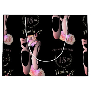 Individuelles Event mit Ballerina Toe Shoes Große Geschenktüte