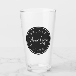 Individuelles Firmenlogo Geschäft Glas
