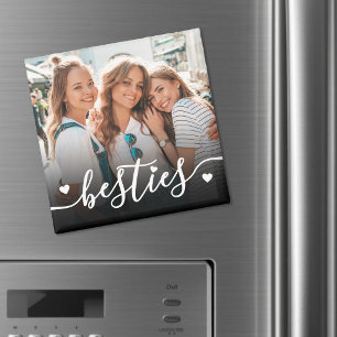 Individuelles Foto-Andenken für beste Freunde Magnet