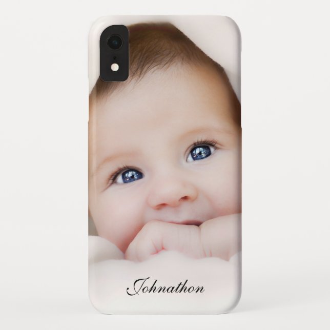 Individuelles Foto Baby Case-Mate iPhone Hülle (Rückseite)