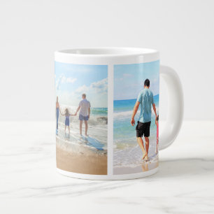 Individuelles Foto Collage Ihre Fotos Kaffee-Tasse Jumbo-Tasse