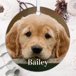 Individuelles Foto Hund für Haustiere über moderne Ornament Aus Metall<br><div class="desc">Das elegante und moderne Haustier-Dekor, das die perfekte Art ist, Ihren geliebten Furry Freund in dieser Ferienzeit zu ehren. Unser Ornament bietet einen Platz für ein gepflegtes Foto Ihres Haustieres und macht es zu einer schönen und berührenden Ergänzung Ihres Weihnachtsbaumes. Unser Haustier ist schlicht und geschmackvoll eingerichtet, um sich an...</div>