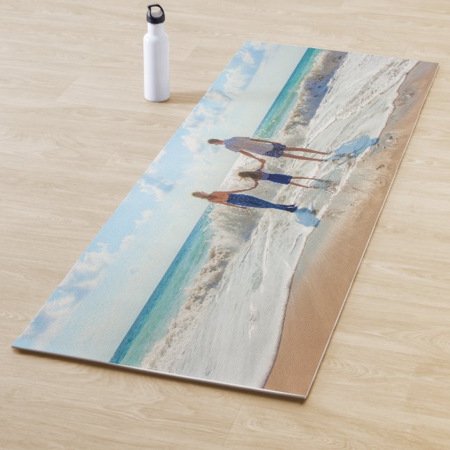 Individuelles Foto Ihr eigenes Design Personalisie Yogamatte (Beispiel)