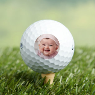 Individuelles Foto Moderner Personalisierter Golfb Golfball
