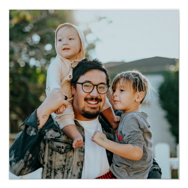 Individuelles Foto Poster (Vorderseite)