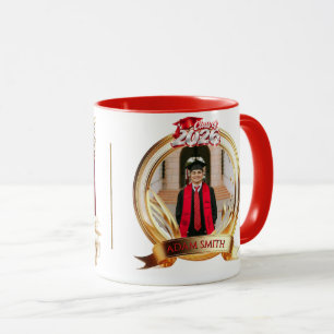 Individuelles Foto- und Namensgeschenk Abschlussbe Tasse