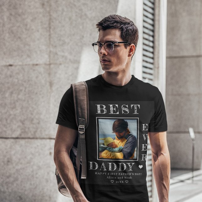 Individuelles Foto und Text des modernen Ersten Va T-Shirt (Von Creator hochgeladen)