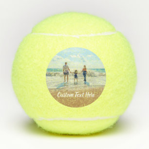 Individuelles Foto und Text-Tennis Bälle für Ihr