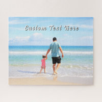 Individuelles Fotopuzzle-Geschenk mit personalisie