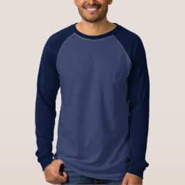 Individuelles großes Raglan Long Sleeve T-Shirt