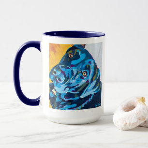 Individuelles Hundeporträt - Für immer geliebtes H Tasse