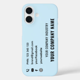 Individuelles Logo Pro Business MaxX Handyhülle iPhone 16 Hülle
