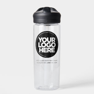 Individuelles Logo und Text Geschäft Trinkflasche