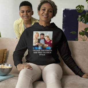 Individuelles modernes Katzenliebhaber-Familienspa Hoodie