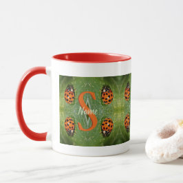 Individuelles Monogramm Anfangsbuchstabe Name Mari Tasse