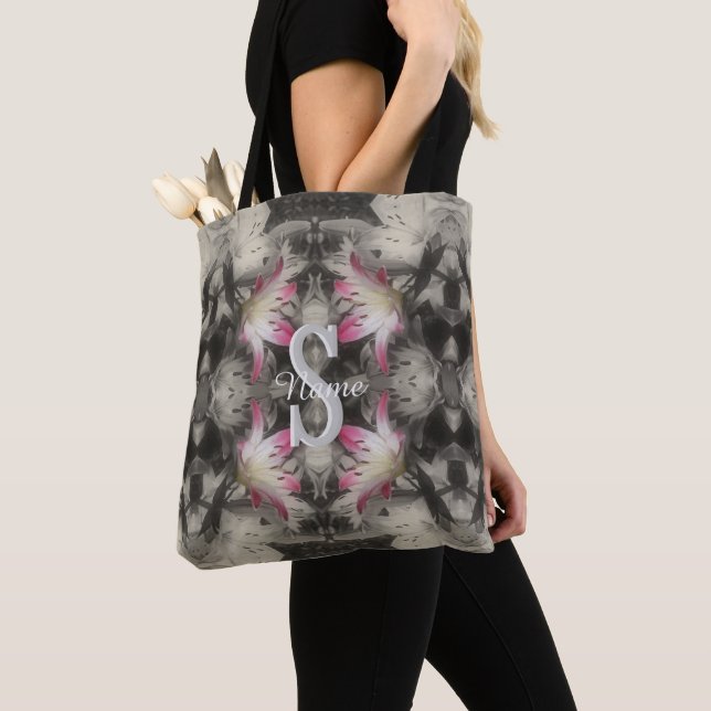 Individuelles Monogramm Ihre Anfangsbuchstabe Name Tasche (Von Nahem)