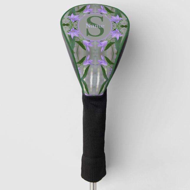 Individuelles Monogramm mit Ihrem Anfangsbuchstabe Golf Headcover (Vorderseite)