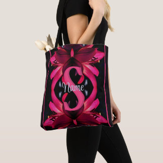 Individuelles Monogramm mit Ihrem Anfangsbuchstabe Tasche