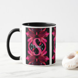 Individuelles Monogramm mit Ihrem Anfangsbuchstabe Tasse