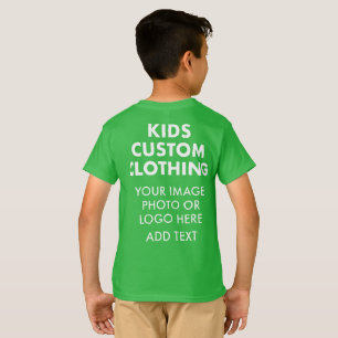 Individuelles personalisiertes JUNGEN T-SHIRT - SH