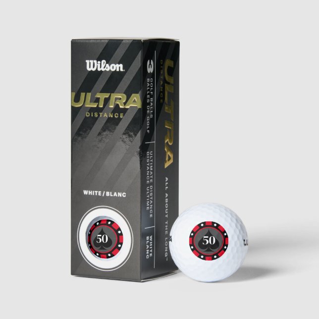 Individuelles Poker-Chip-Golf-Geschenk Set für Dam Golfball (Verpackungen)