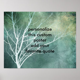 individuelles Poster, um mit Ihrem eigenen Angebot Poster