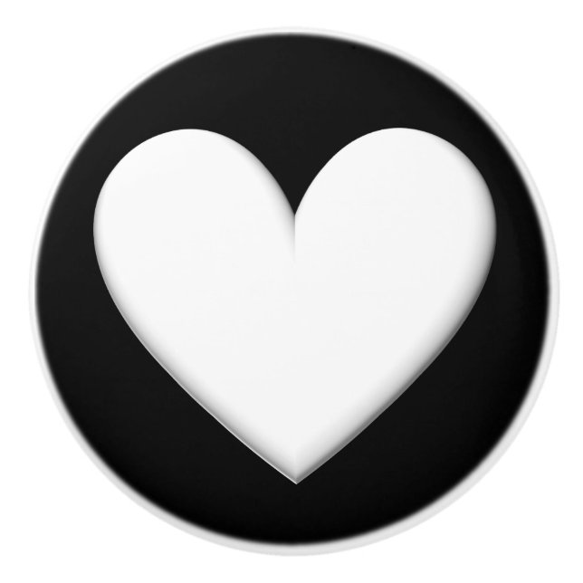 Individuelles Puffherz Keramikknauf (Vorderseite)