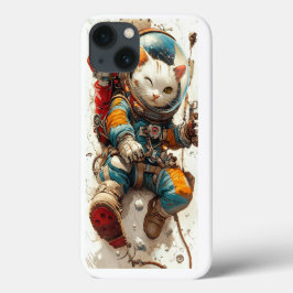 Individuelles Raumkatzenabenteuer - Case-Mate iPhone Hülle