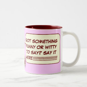 individuelles Retro-Hausfrau-Tasse Zweifarbige Tasse