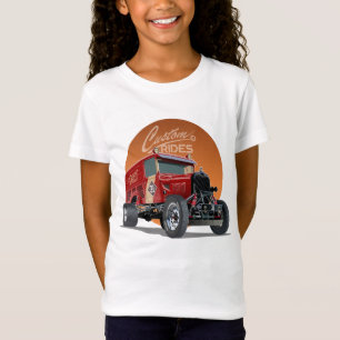 Individuelles Retro-Rennwagen-Konzept T-Shirt