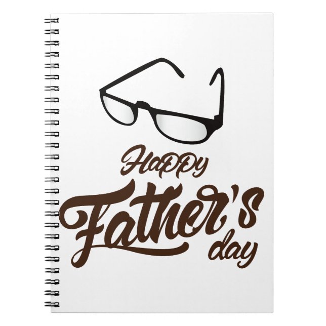 Individuelles SpiralNotebook mit Ihren monochromen Notizblock (Vorderseite)