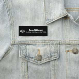 Individuelles Technologieunternehmen Computerladen Namensschild