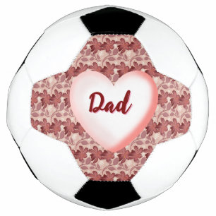 Individuelles und personalisiertes Blumengeschenk Fußball
