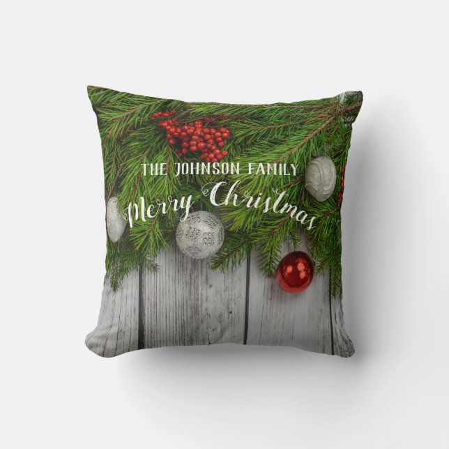individuelles Weihnachtskissen Kissen (Vorderseite)