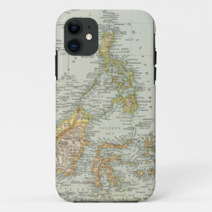Indo China und Malaysian-Archipel iPhone 11 Hülle